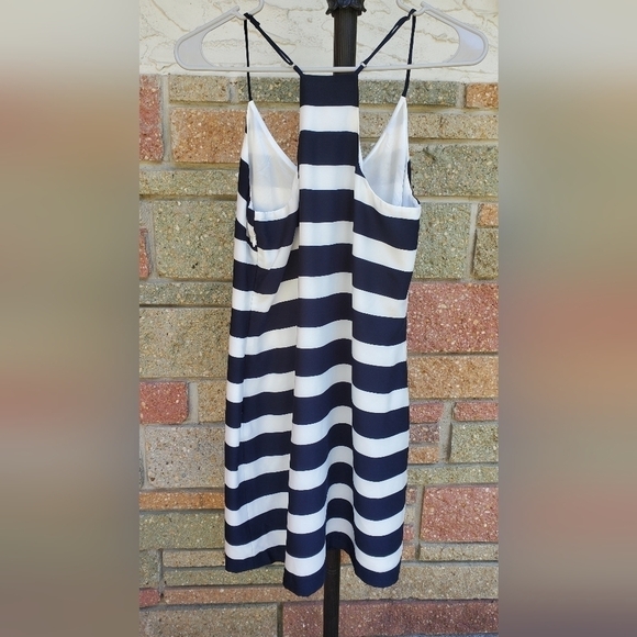 J.Crew Spaghetti Strap Lightweight striped Women's Dress Size 2 - Picture 5 of 10